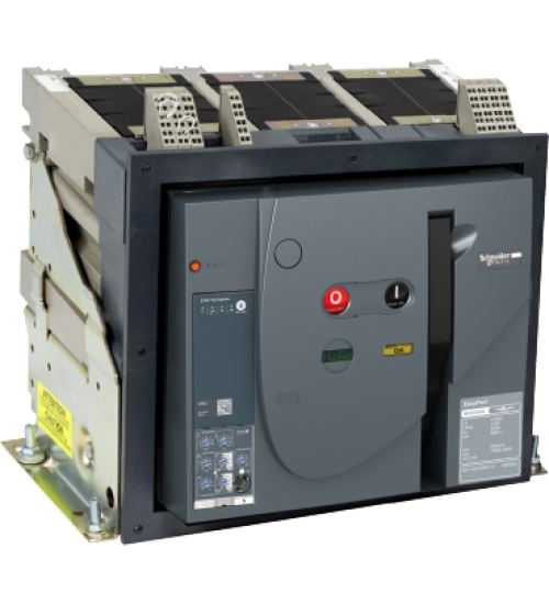 MVS40H3MF6L - EasyPact MVS, 3 Poles, 4000A, 65kA, MF, ET6, fixed, manual - Schneider Electric