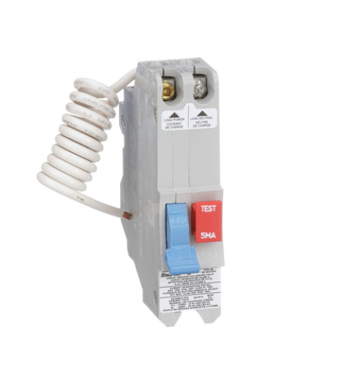 NBGF15 - 15A 1P GROUND FAULT NB 5MA MOULDED CASE CIRCUIT | Schneider Electric