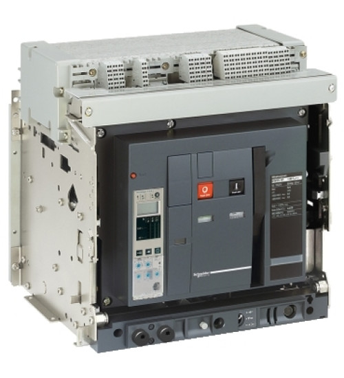 NW10H13PMDO6.0A - 1000A 3P 65kA Manual Draw-Out ET6A Trip Unit (LCD Dispaly with Current Metering) Easy pact NW ACB | Schneider Electric