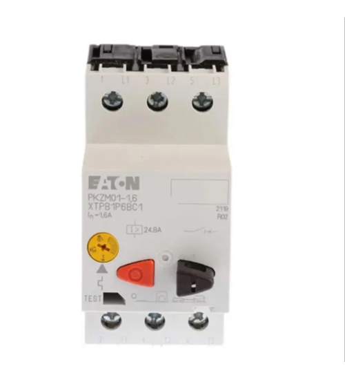 Eaton PKZM01-1.6 - PKZM01 1.6A 50kA Push Button Type Thermal Release MPCB