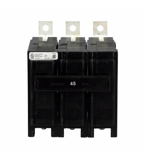 QBHW3045H - Eaton Cutler-Hammer 45 Amp 3 Pole 240 Volt Molded Case Circuit Breaker
