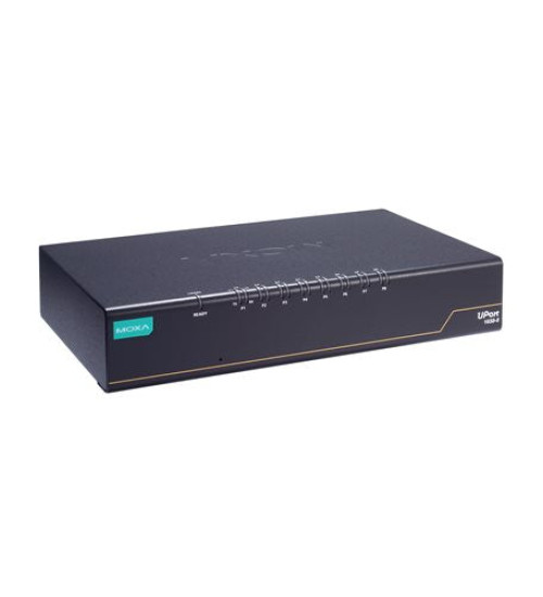 UPort 1650I-8-G2-T, USB to 8-port RS-232/422/485 converter with 2 kV isolation protection, -40 to 75°C operating temperature