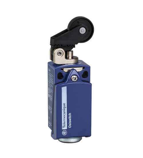XCKD2528P16 - Limit switch, Limit switches XC Standard, XCKD, thermoplastic plastic roller lev plunger H or V, 1NC+1 NO, slow, M16 - Telemecanique Sensors