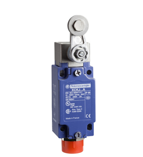 XCKJ10513A - Limit switch, XC Standard, XCKJ, steel roller lever, 1NC+1 NO, snap action, 7/8.