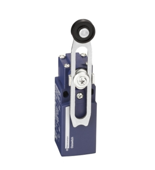 XCKN2145P20C - Limit switch, Limit switches XC Standard, XCKN, thermoplastic plastic roller lever var.length, 1NC+1 NO, snap, M20 - Telemecanique