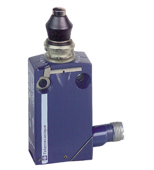 XCMD2111C12 - Limit switch, Limit switches XC Standard, XCMD, metal end plunger with nitrile boot, 1NC +1 NO, snap, M12 - Telemecanique Sensors