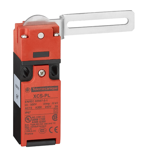 XCSPL771 - Guard switch, Telemecanique Safety switches XCS, XCSPL, elbowed flush lever, to right, 2NC, Pg11.