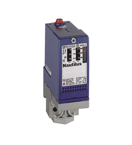 XMLA010C2S11 - pressure switch XMLA 10 bar - fixed scale 1 threshold - 1 C/O - Telemecanique Sensors