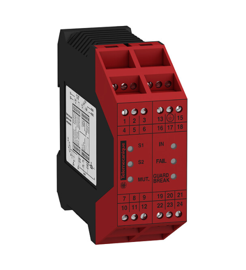 XPSLCMUT1160 - Preventa safety module, Preventa Safety automation, XPSLC, Monitoring mute function light curtain, type2, type4 - Telemecanique Sensors