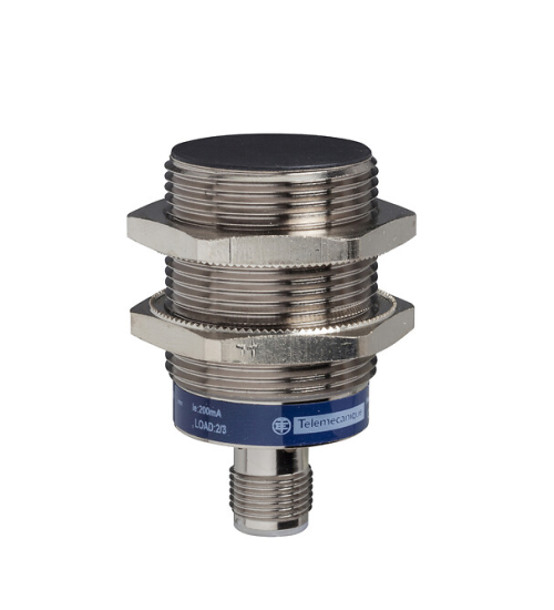 XS130B3PBM12 - inductive sensor XS1 M30, L55mm, brass, Sn15mm, 12.24VDC, M12 - Telemecanique Sensors