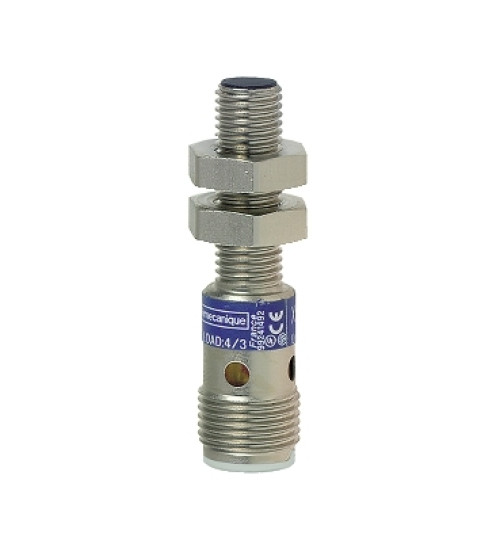 XS508B1PAM12 - Inductive proximity sensors XS, inductive sensor XS5 M8, L45mm, stainless, Sn1.5 mm, 12...24 VDC, M12 - Telemecanique