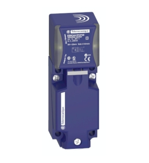 XS8C4A1MPN12 - Inductive proximity sensors XS, inductive sensor XS8 40x40x117, PBT, Sn20 mm, 24...240VAC/DC, terminals - Telemecanique