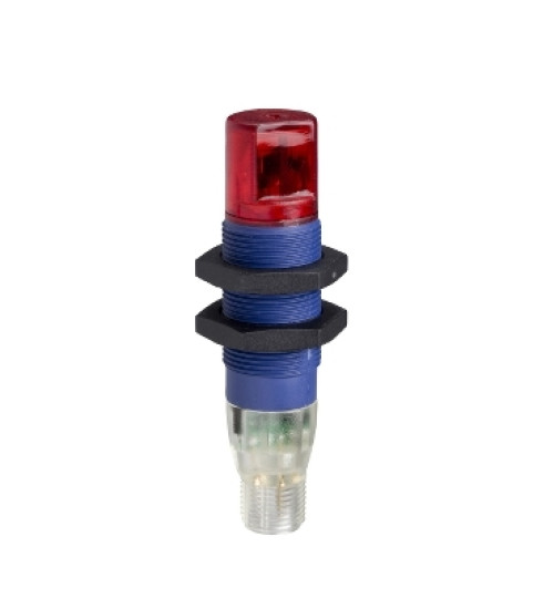 XUB1BPAWM12 - Photoelectric sensors XU, XUB, reflex, 90°, Sn 4 m, 12...24 VDC, M12 - Telemecanique