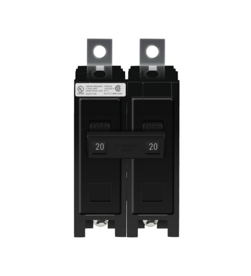 BAB2020 - Eaton Cutler-Hammer 20 Amp Double Pole Bolt-On Circuit Breaker
