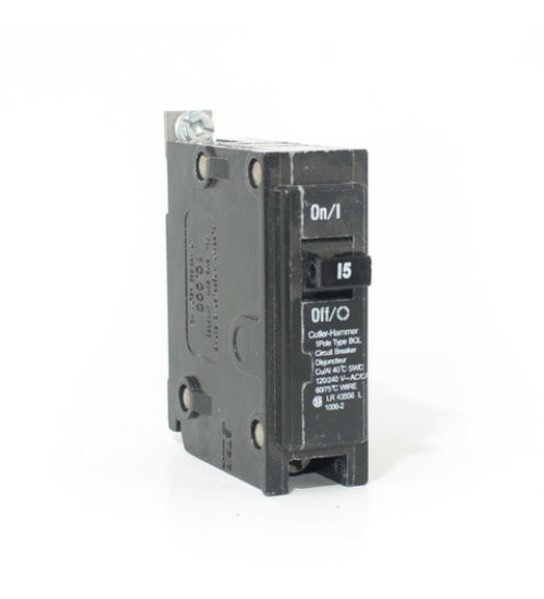 BQL15 - Commander 15 Amp Single Pole Bolt-On Circuit Breaker