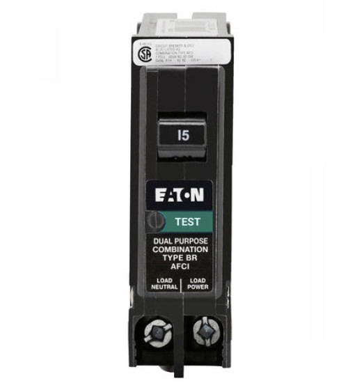 BRP115AFC - Eaton Cutler-Hammer 15 Amp Single Pole AFCI Circuit Breaker