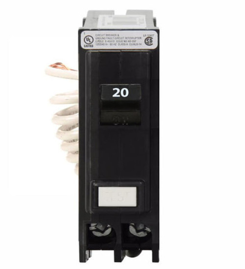 GFTCB120 - Eaton Cutler-Hammer 20 Amp Single Pole GFCI Circuit Breaker