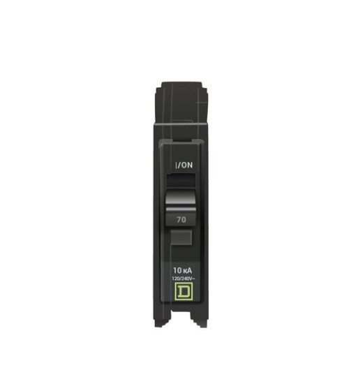 Square D QO170 - Mini circuit breaker, QO, 70A, 1 pole, 120/240VAC, 10kA, plug in | Schneider Electric