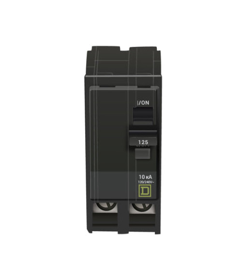 Square D QO2125 - Mini circuit breaker, QO, 125A, 2 pole, 120/240VAC, 10kA, plug in | Schneider Electric